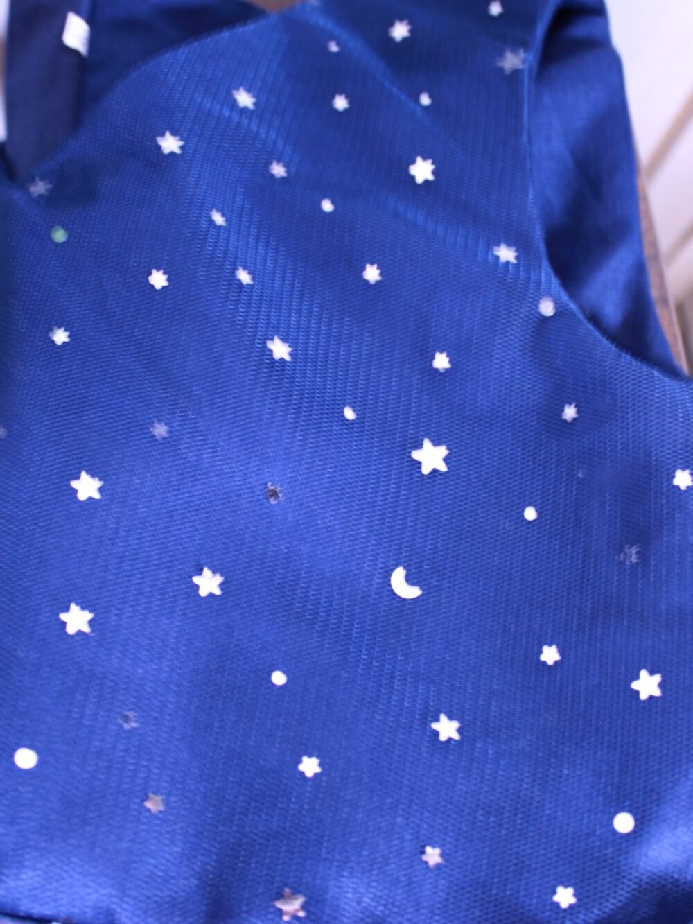 Glamulice Kids Ombre Star Tulle Navy Blush Pink Party Tutu Dress Size 6 Girls - Picture 9 of 10